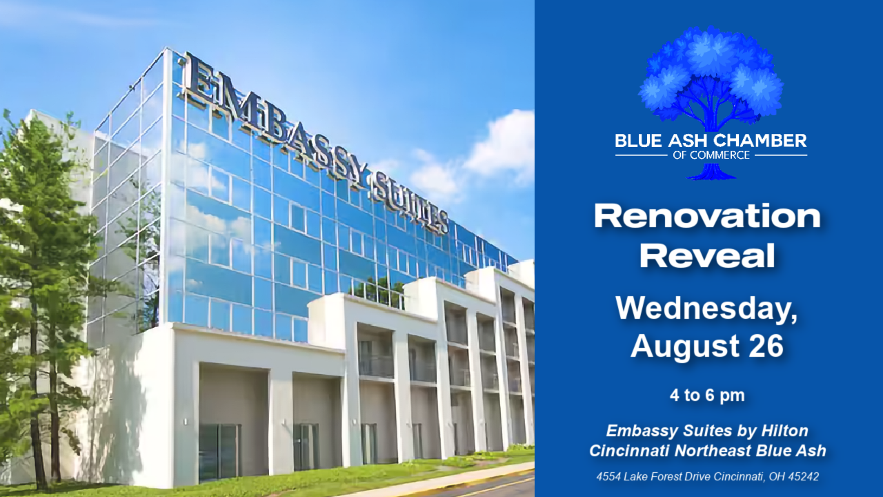 Embassy Suites by Hilton Cincinnati Northeast Blue Ash Renovation Reveal Party
