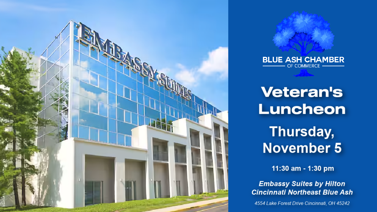 Chamber Veterans Recognition Luncheon I Embassy Suites by Hilton Blue Ash