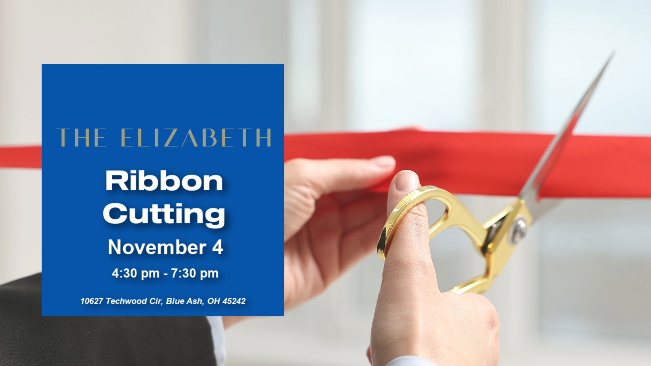 The Elizabeth I Blue Ash Chamber Ribbon Cutting